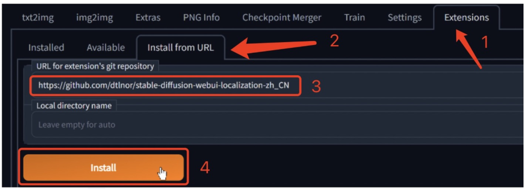 AI教程|Stable Diffusion入门:界面翻译为中文[疯语咒AI]