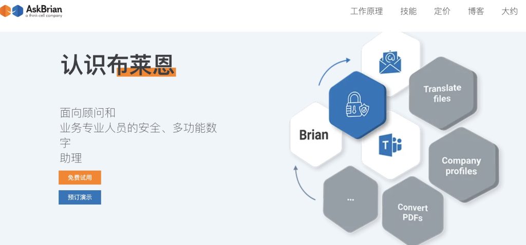 AI对话|Brian,基于GPT-3的商业机器人[疯语咒AI]